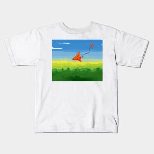 Kite flying Kids T-Shirt